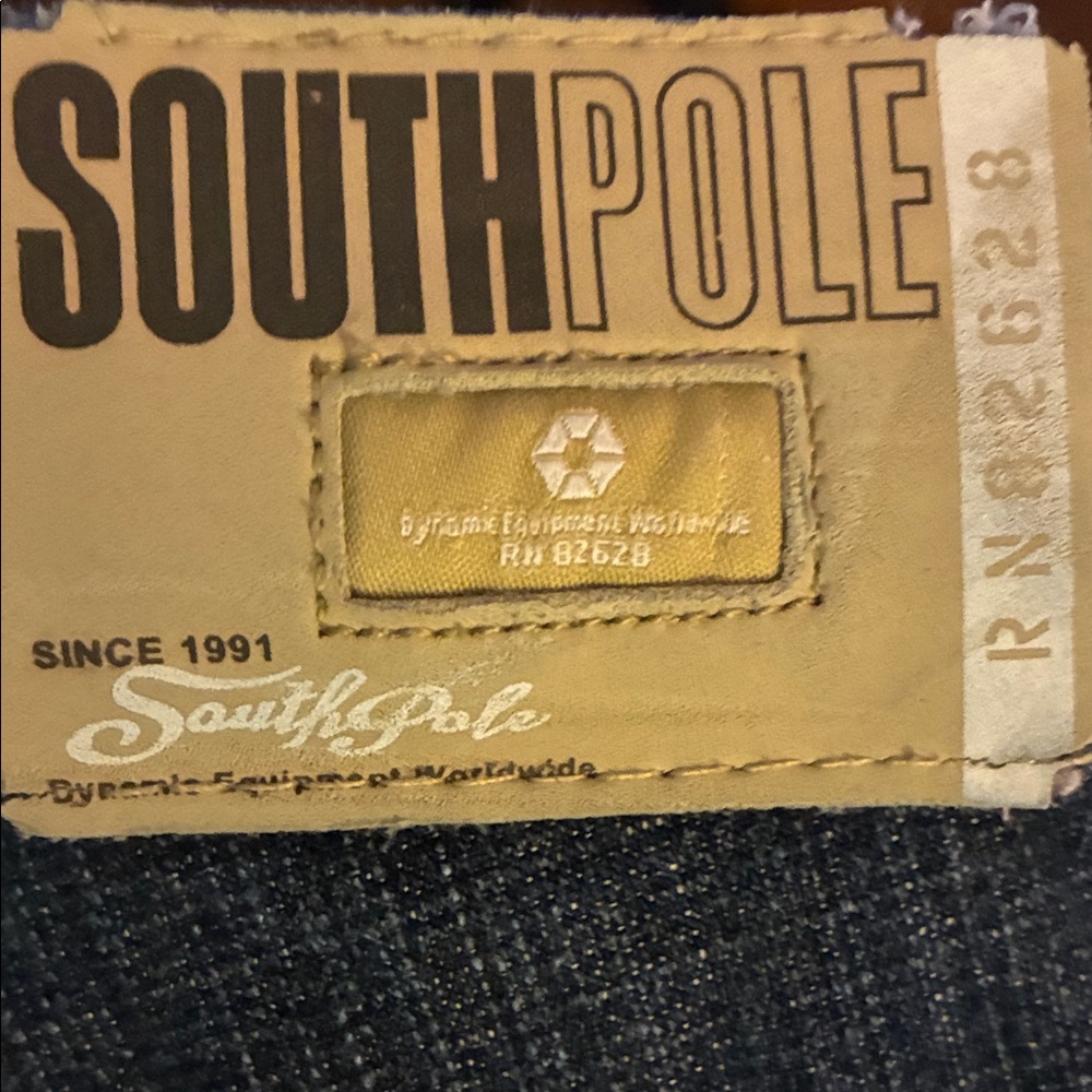 South Pole Men's Dark Denim Jeans